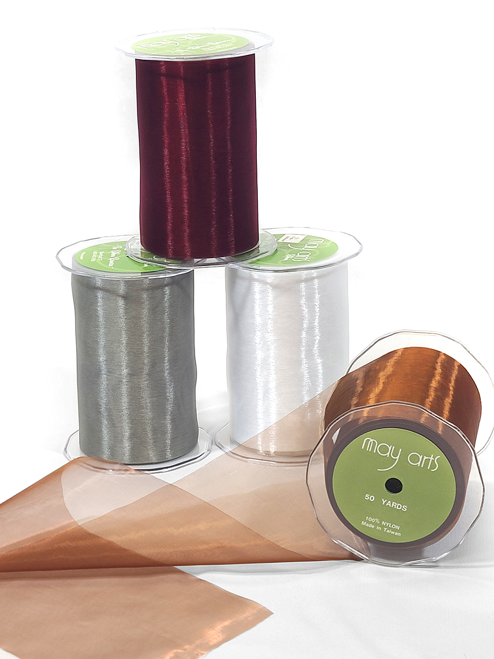 Sheers and Metallics Ribbon Collection - Shimmer and Style