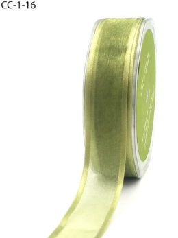 Olive Organza Ribbon