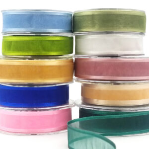 1 Inch Sheer Satin Band Ribbon