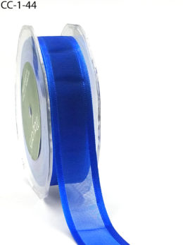 Cobalt Blue Organza Ribbon