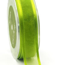 Neon Green Organza Ribbon