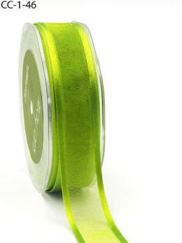 Neon Green Organza Ribbon