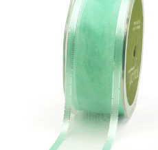 1.5 Inch Sheer Satin Band - CC18 - SEAFOAM