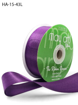 Luster Double Faced Satin Ribbon - May Arts Wholesale Ribbon