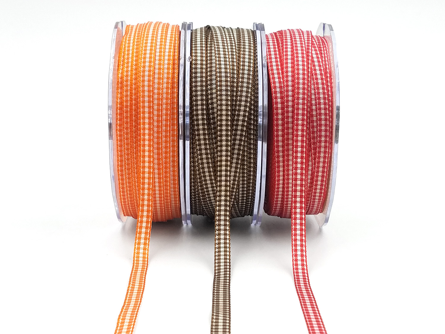 Mini Gingham Ribbon 1/4" Online Ribbon May Arts Ribbon