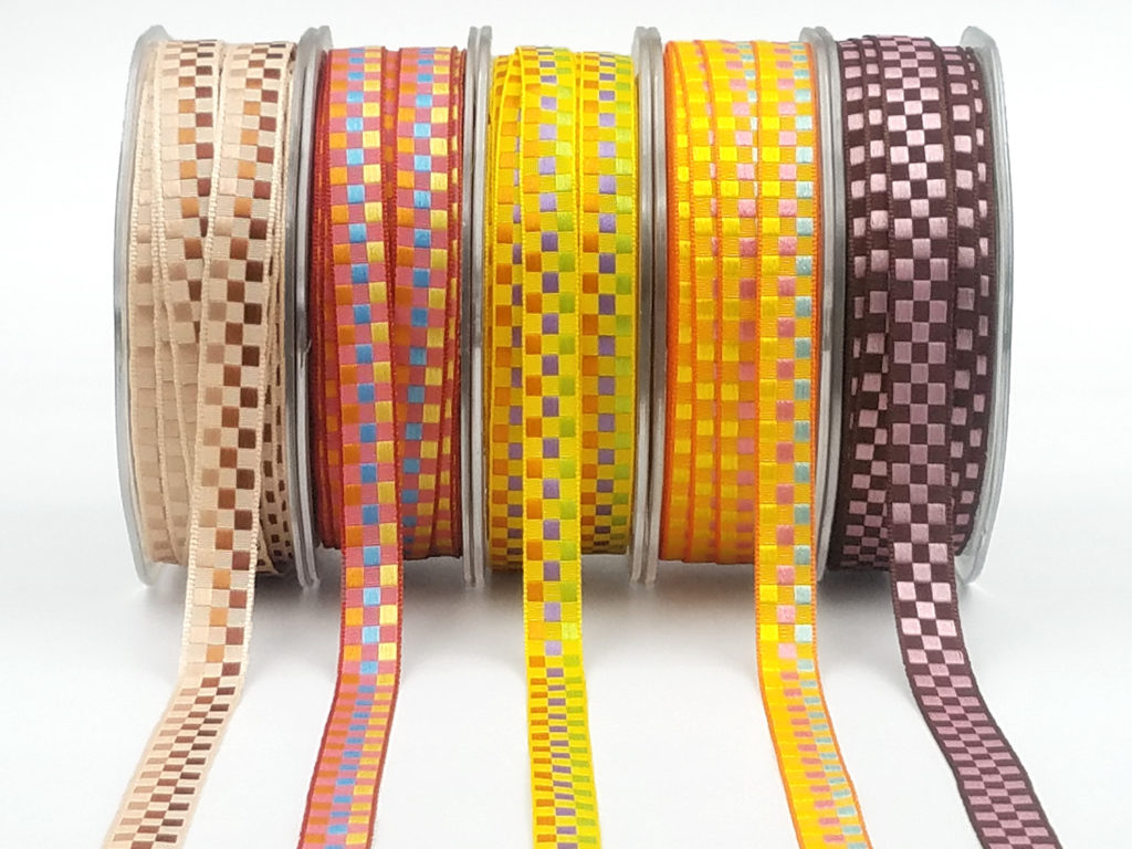 Gingham Ribbon - 3/8 Wide Online Ribbon - May Arts Ribbon