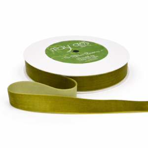 3/4 Inch Classic Velvet Ribbon with Woven Edge - PV-2-06 - Sweetpea