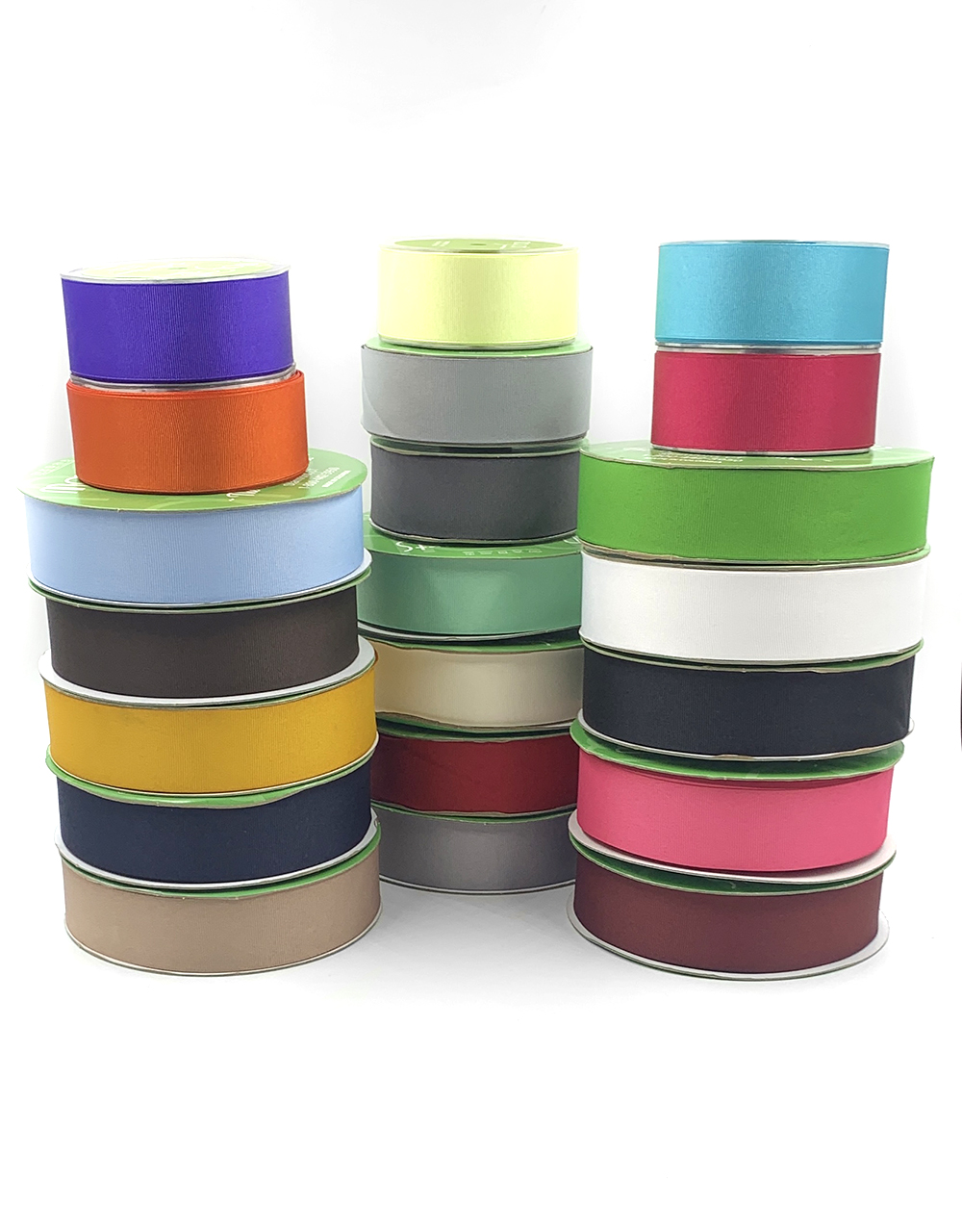 Grosgrain Ribbon 3/8 Inch Bulk 100 Yard Roll for Gift Wrapping, Hair