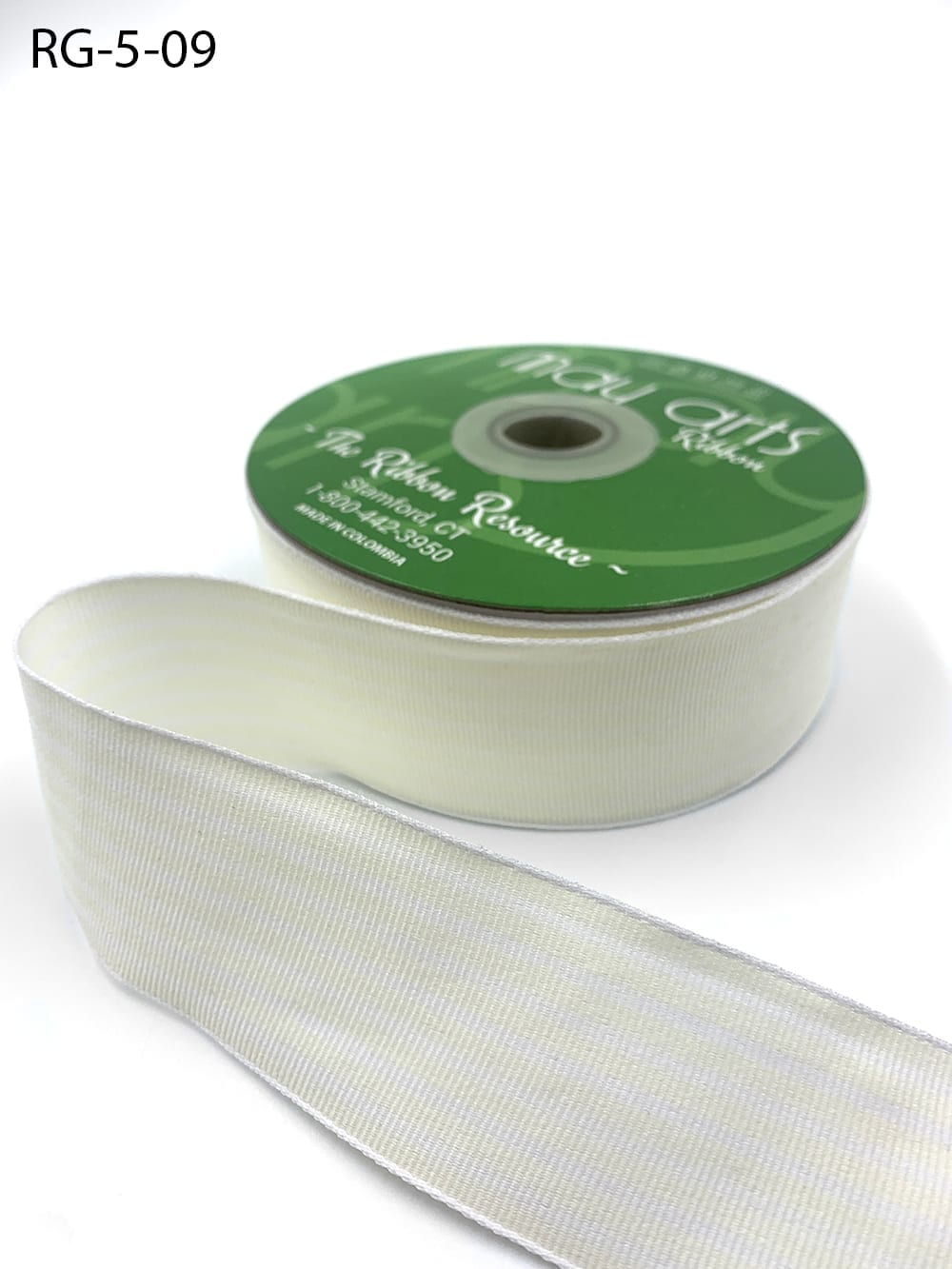 ~3/8 Inch Light-Weight Flat Grosgrain Ribbon with Woven Edge - May Arts  Ribbon