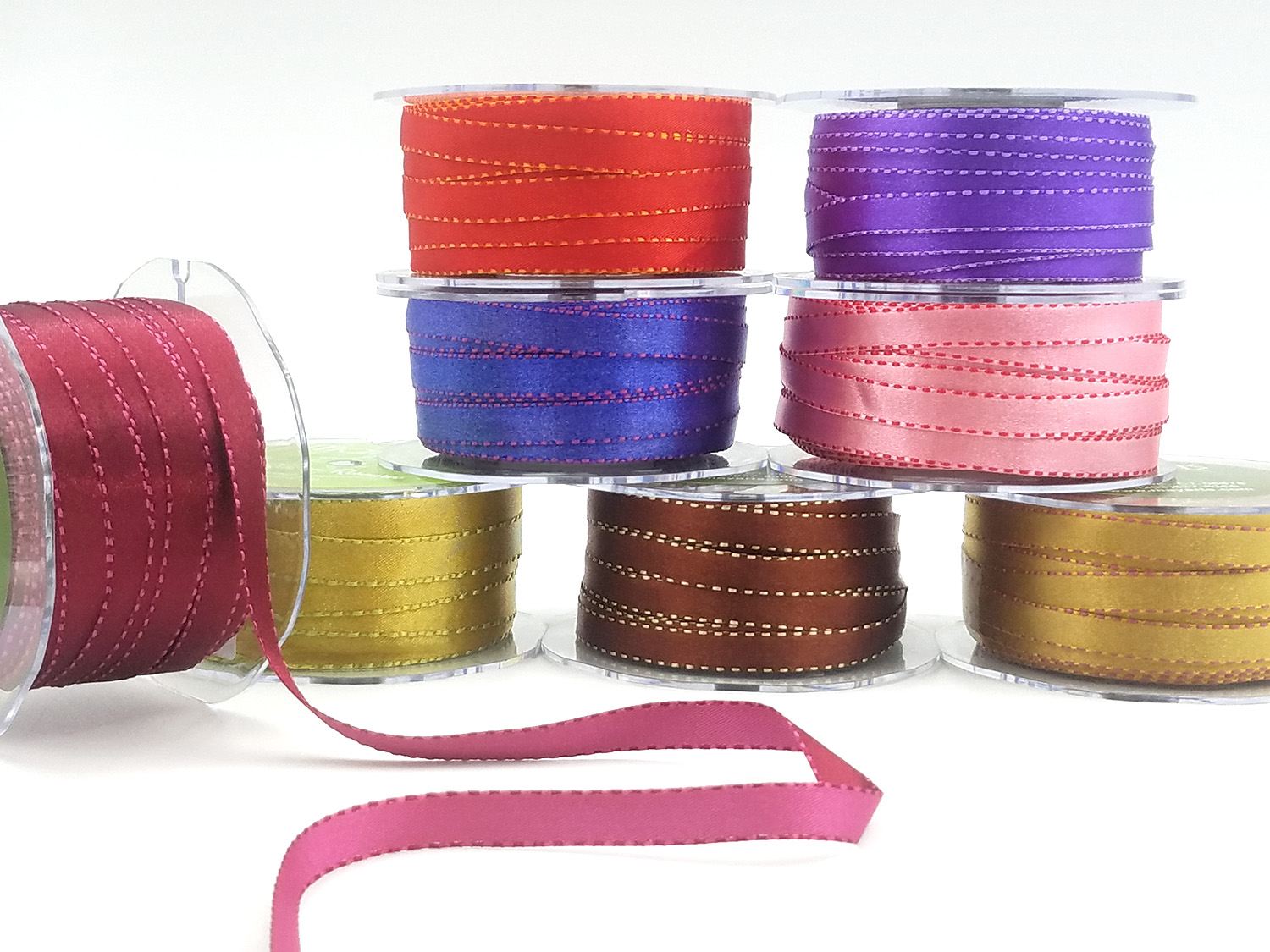 reversible satin ribbon