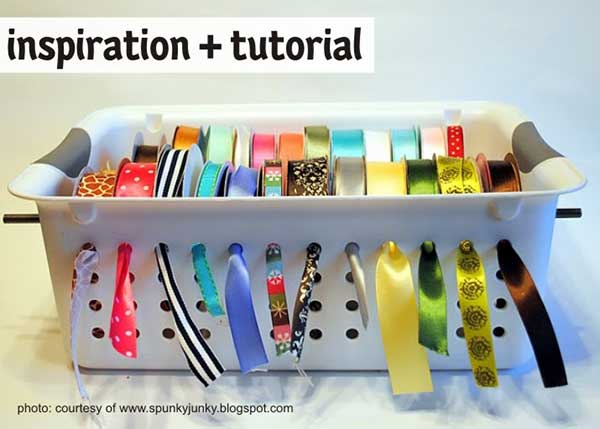 DIY Ribbon Storage Tutorial, Ribbon Rack Plans, Ribbon Storage Solution,  Wooden Ribbon Rack Instructions, Do It Yourself Ribbon Storage (Download  Now) 