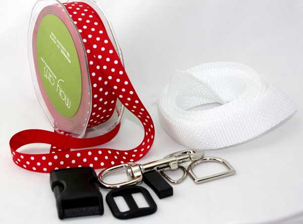 Dog collar ribbon best sale