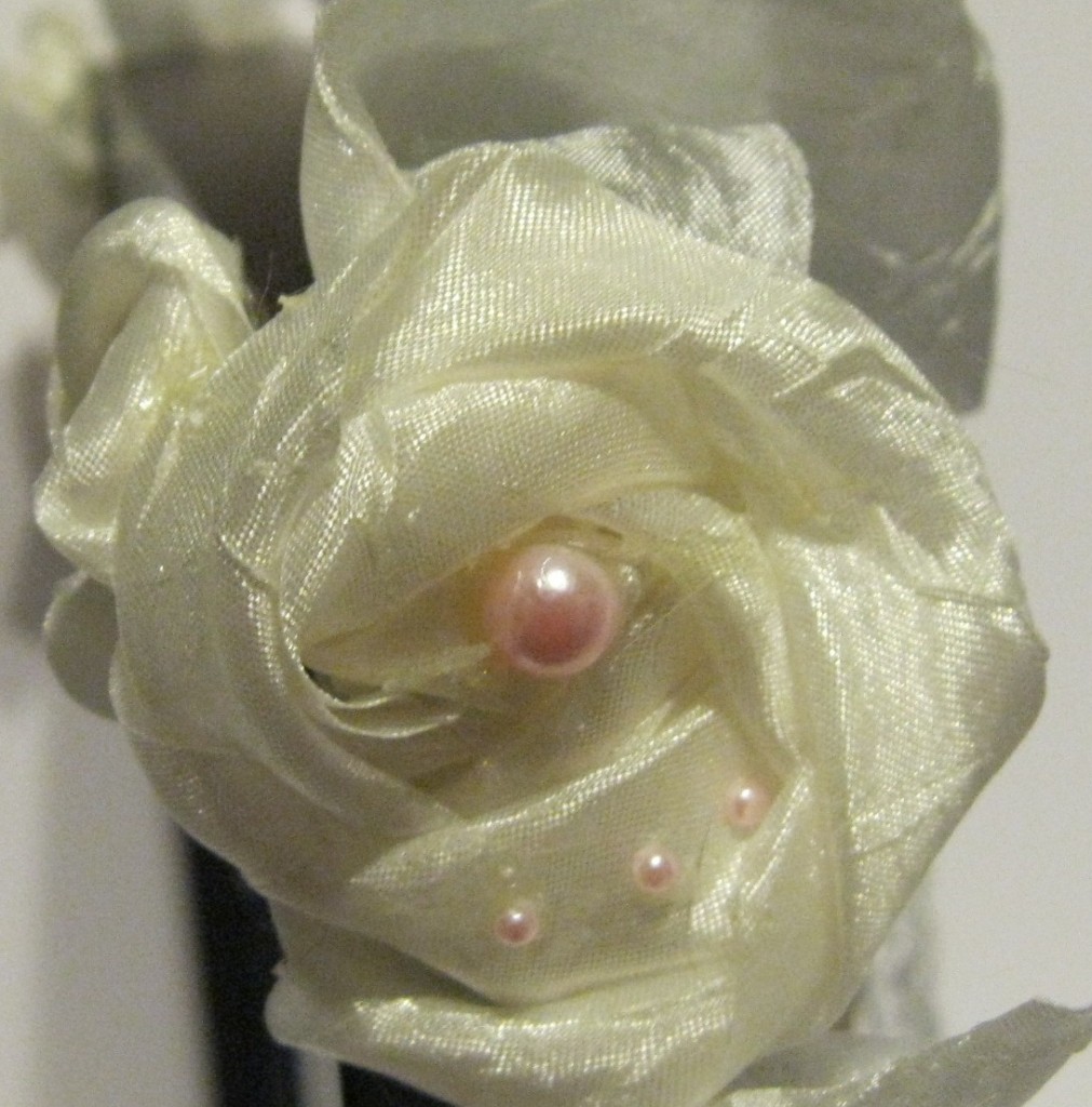 Ribbon Rose Closeup