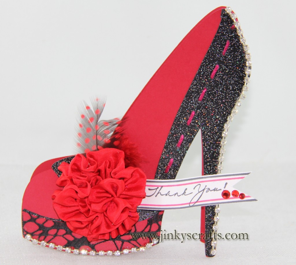 High Heel Shoe 3D Card1jpg