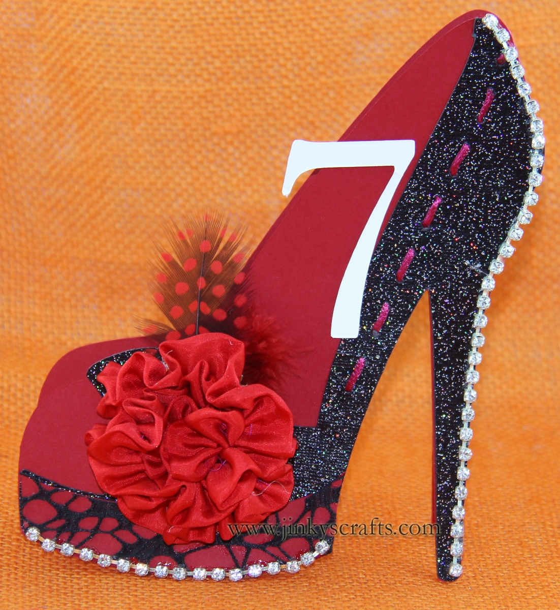 Create Your Own: High Heel Shoe 22D Cards - Online Ribbon