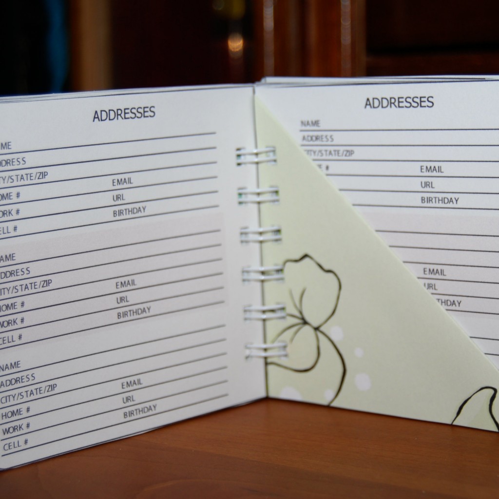 How To Customized Address Book For Less Online Ribbon May Arts