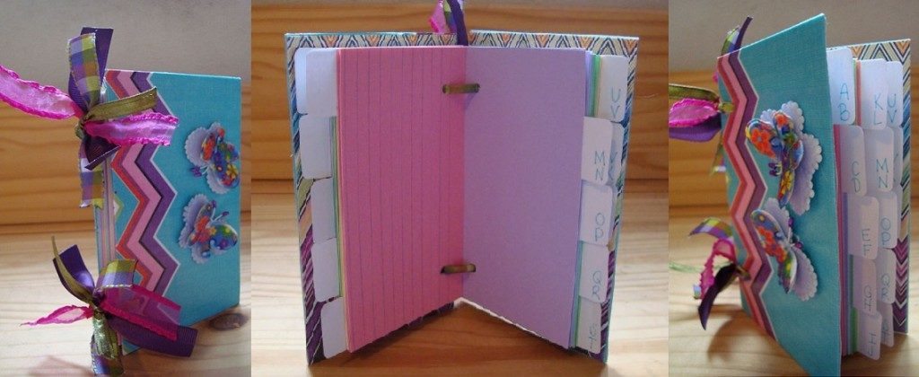 Make Your Own Address Book - Online Ribbon - May Arts Ribbon