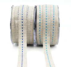 Center Stitch Burlap Ribbons