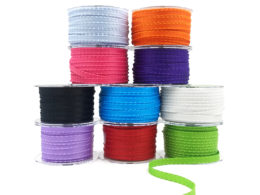 Satin Knotted Edge Ribbons