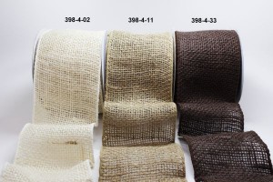 May Arts Wide Burlap Ribbon