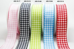 May Arts Houndstooth Ribbon