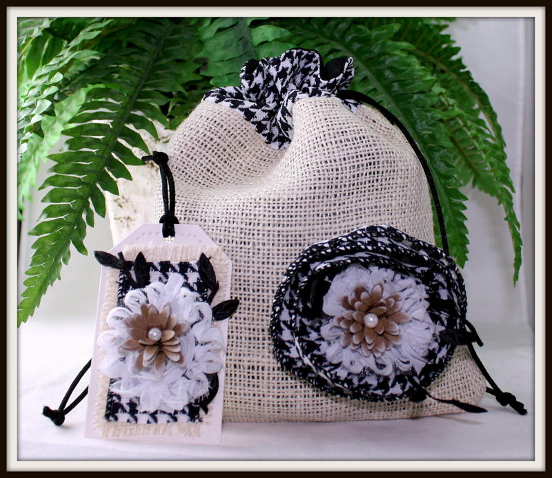 Easy Drawstring Fabric Gift Bag - No Measuring! - Scrap Fabric Love