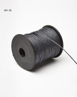 Charcoal Grey Waxed Cord