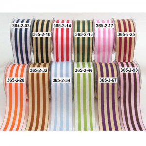 May Arts Striped Ribbon