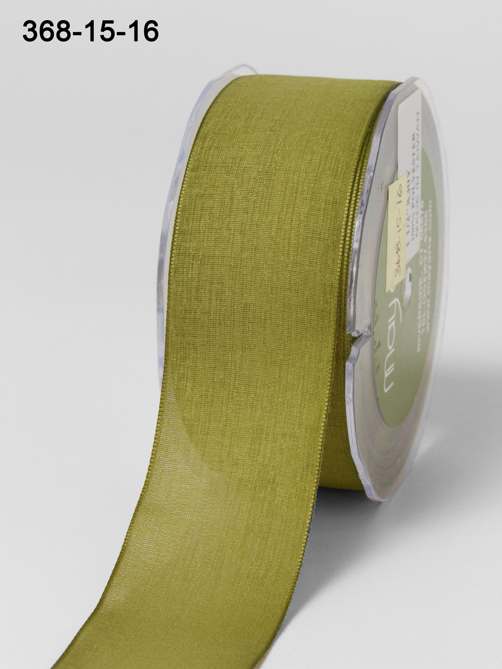 Woven Faux Linen Ribbon 1.5" Online Ribbon May Arts Ribbon