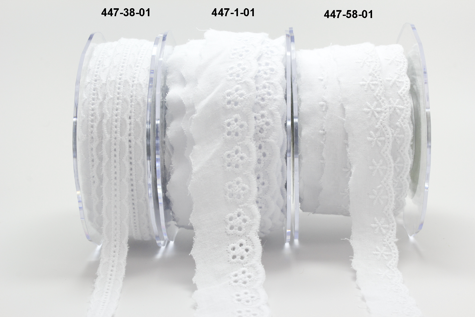 eyelet ribbon trim