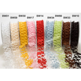 1 Inch Loose Braid Wired Ribbon