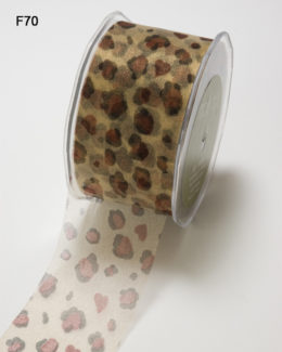 Leopard Sher Ribbon