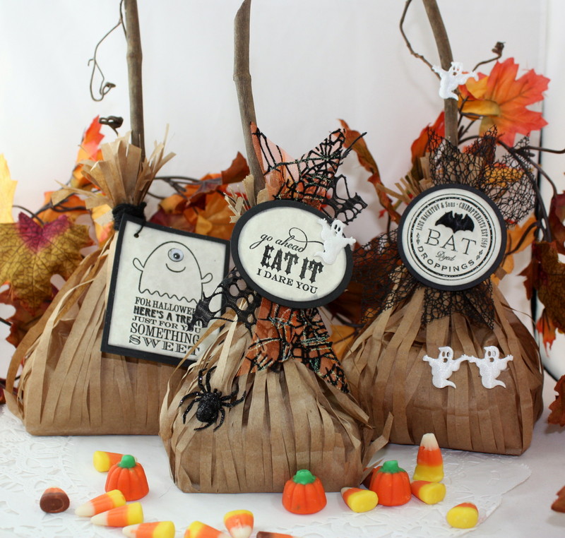 Fun DIY: Candy Broom Favors - Online Ribbon - May Arts Ribbon