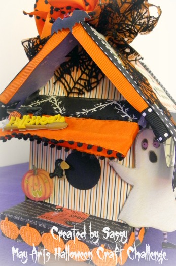 Halloween Craft Challenge Entries {and a giveaway} - May Arts Ribbon ...