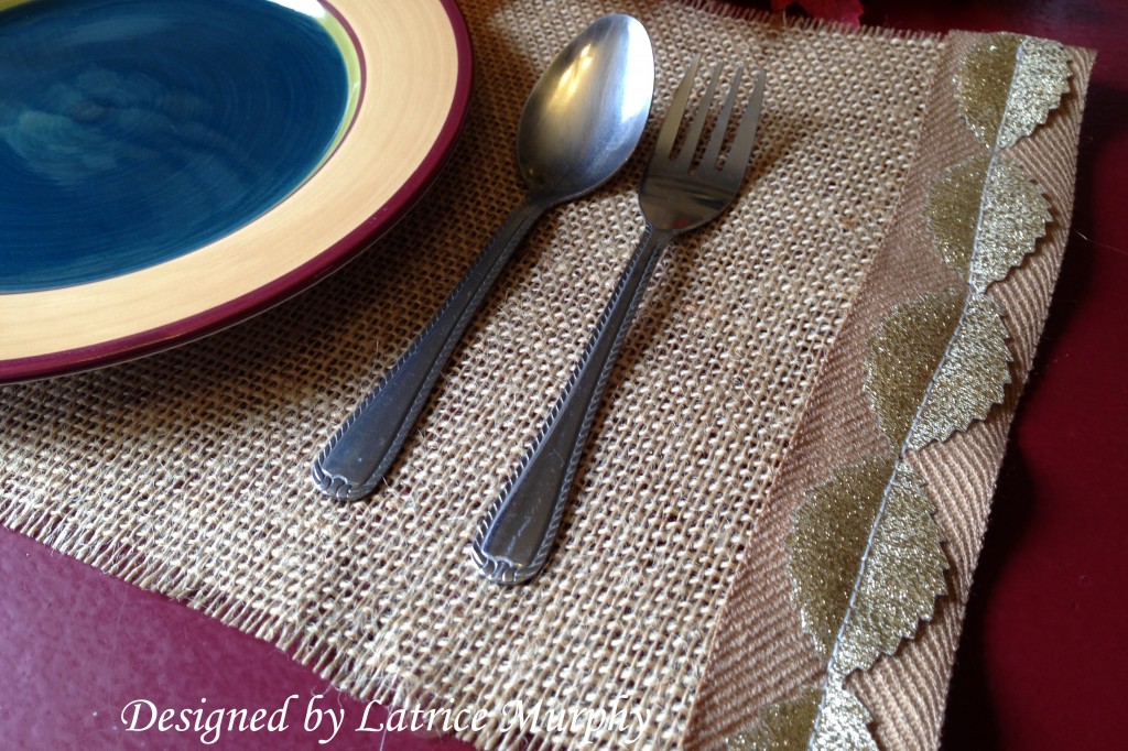 Quick and Easy Thanksgiving Placemats