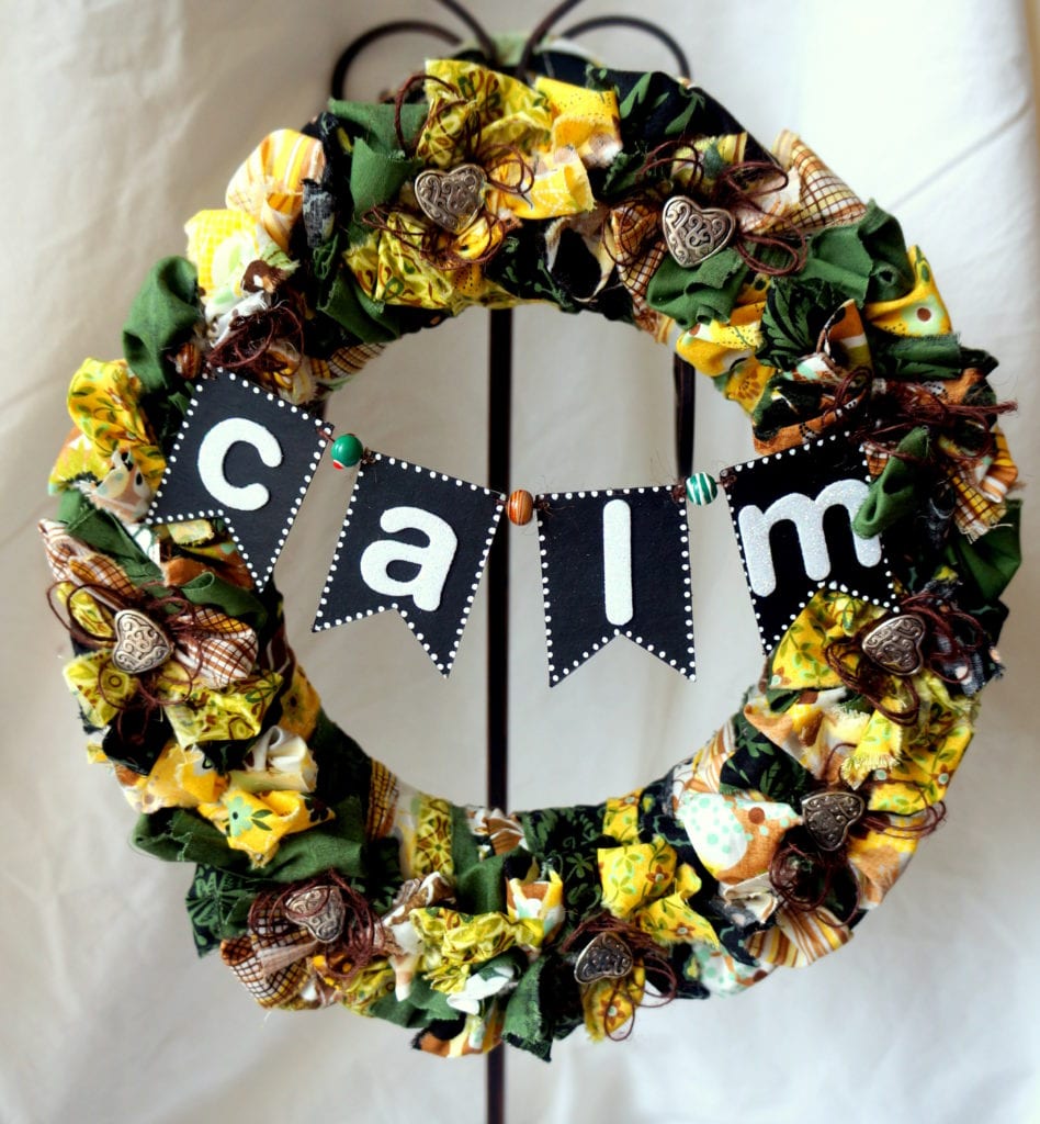 "One Word" Wreath