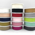 Products faux silk nylon wrinkled ribbons