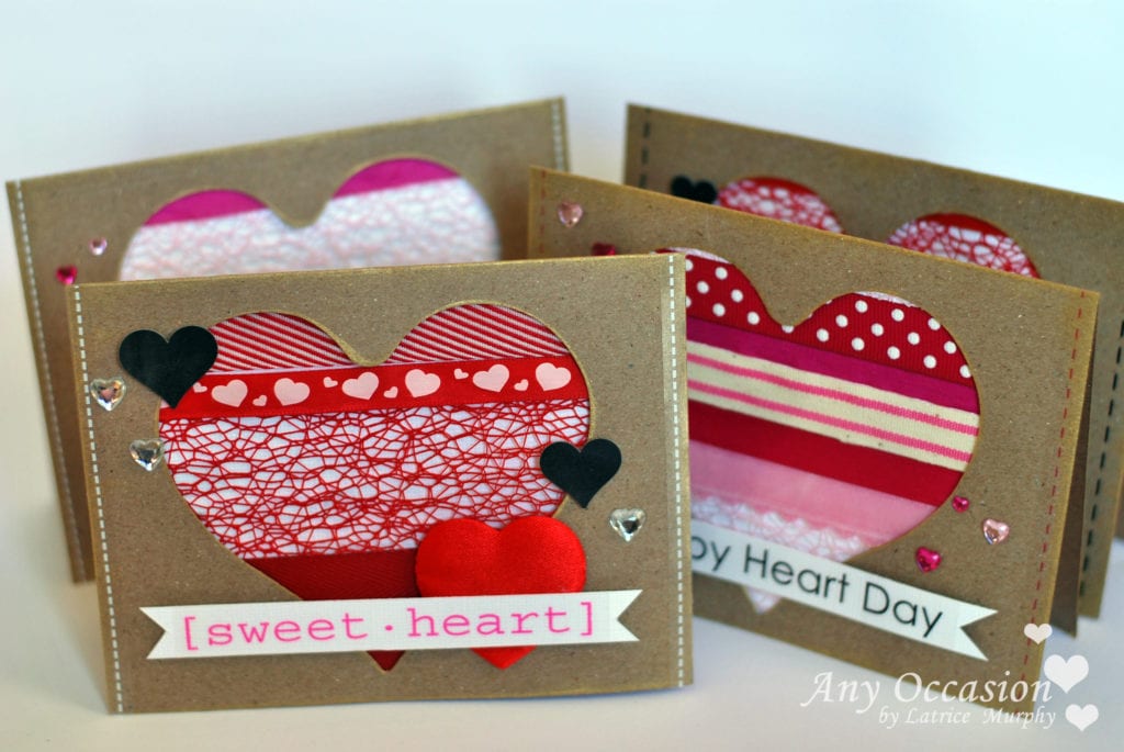 Textured Valentine's Day Cards 