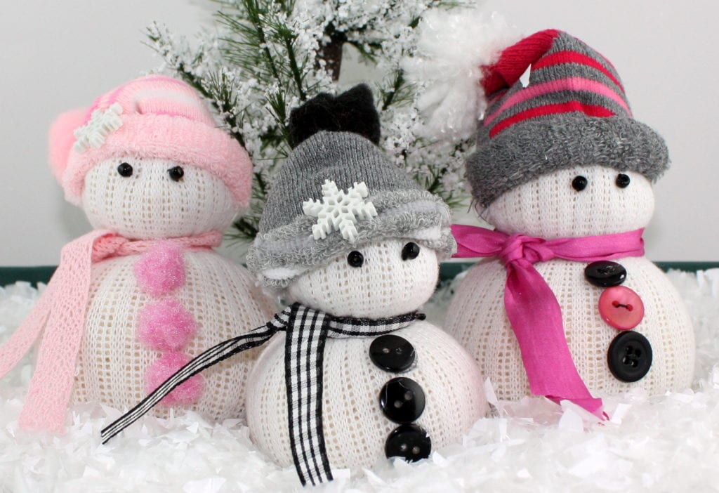 Sock Snow People