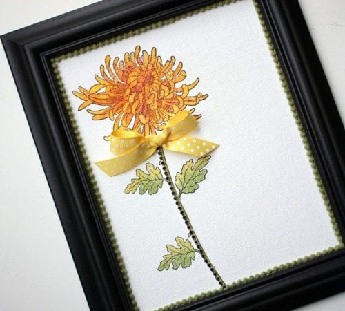 Shellye McDaniel Spider Lily Frame1