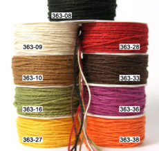 1 Millimeter Wired Colored String Cord Ribbon - May Arts Wholesale Ribbon