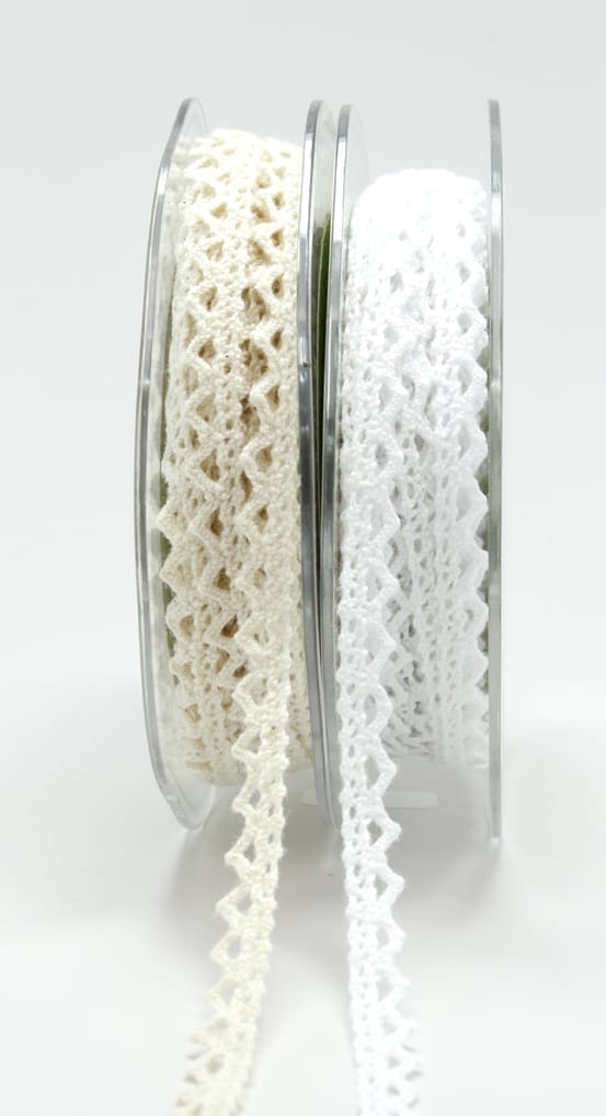 Crochet Lace Trim - 1/4 Online Ribbon - May Arts Ribbon