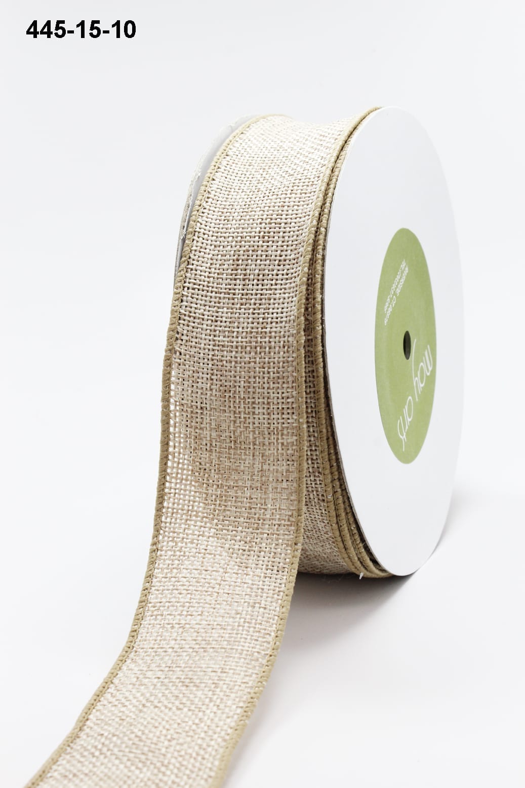 1.5 inch Wired Tight Woven Burlap Ribbon - 5 Yards – Perpetual Ribbons