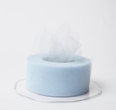 Light Blue 1.5" Wide Tulle