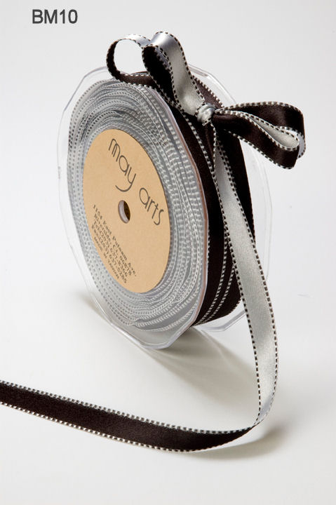 Luster Double Faced Satin Ribbon - May Arts Wholesale Ribbon