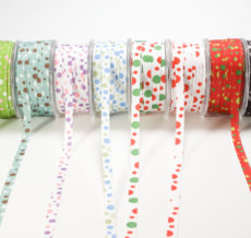 Polka Dots Ribbon - Dotted Ribbons by May Arts