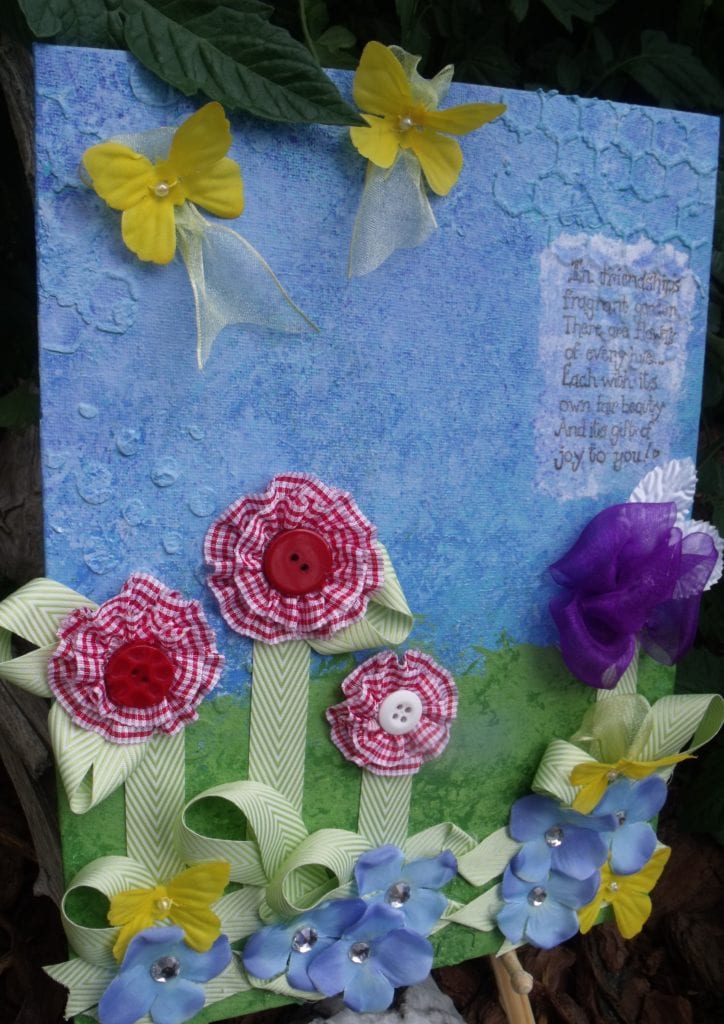 Flowers & Friends Canvas