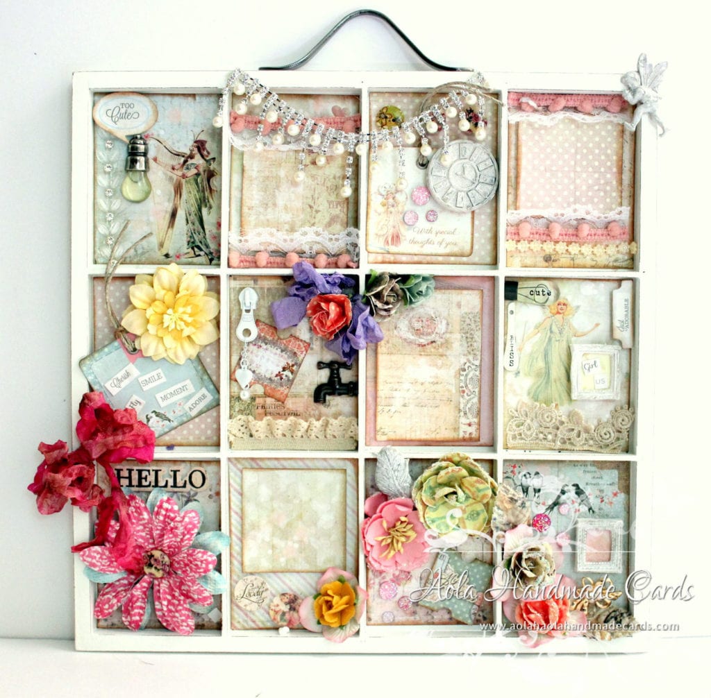 Shabby Chic Printer's Tray