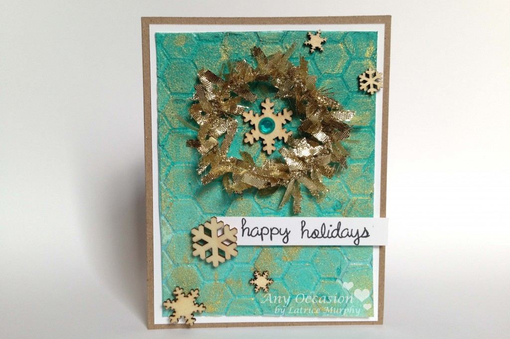 Card - Make a Ribbon Wreath