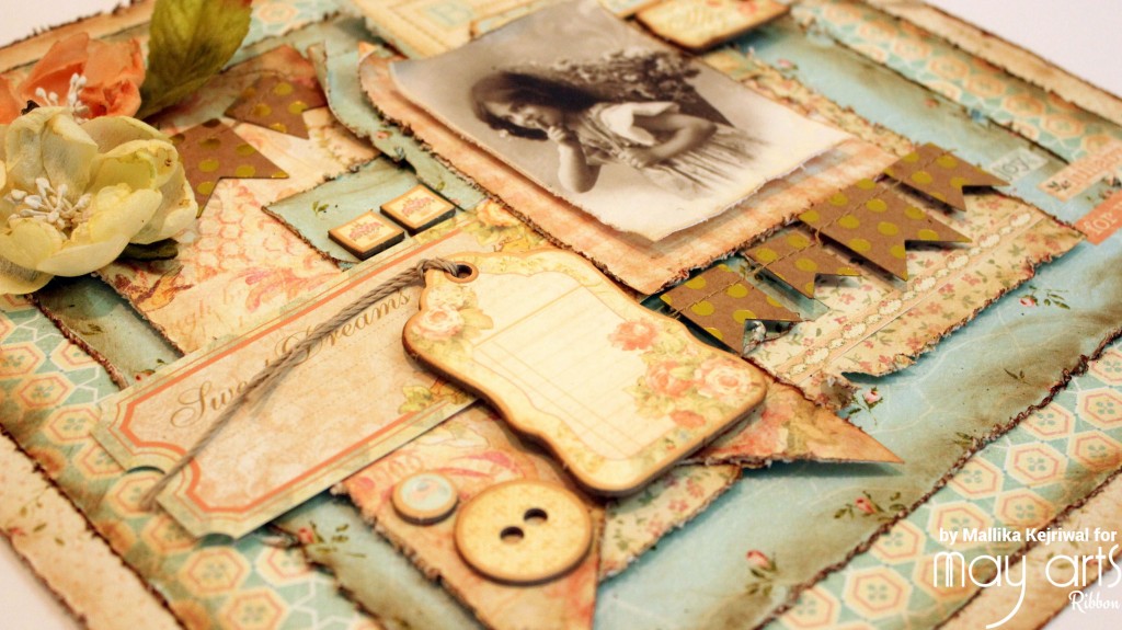 'Beautiful' Vintage Themed Layout